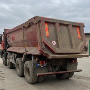 foto 8x8 dumper Terrno Tatra sklápěč vana