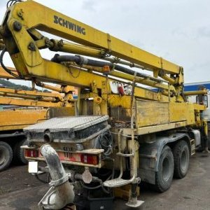 foto 25m betonpumpa 6x6 T815 Schwing (TP stroj) +lze 1 bez TP