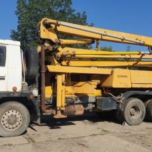 foto 25m betonpumpa 6x6 T815 Schwing (BEZ TP) +lze další s TP stroje