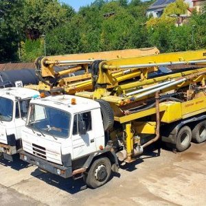 foto 25m betonpumpa 6x6 T815 Schwing (BEZ TP) +lze další s TP stroje