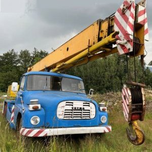 foto AD16 T148 autojeřáb bič 16t 6x6 depozit Tatra