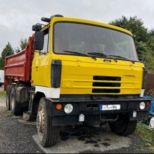 foto 6x6 sklápěč T815 nová kabina