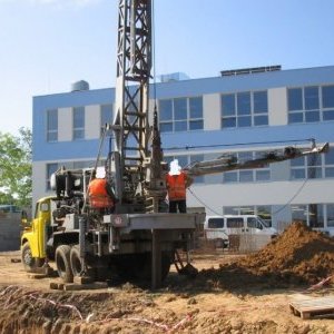 foto 30m/150cm vrtná souprava Calweld 6x6 T148 studny SPZ stroj