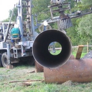 foto 30m/150cm vrtná souprava Calweld 6x6 T148 studny SPZ stroj