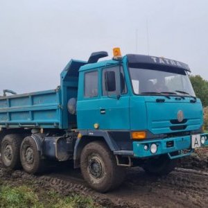 foto 6x6 T815 V12 turbo sklápěč S3 Tatra