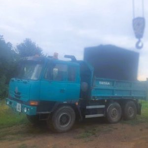 foto 6x6 T815 V12 turbo sklápěč S3 Tatra