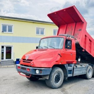 foto 33t/12m3 dumper 6x6 Tatra JAMAL sklápěč