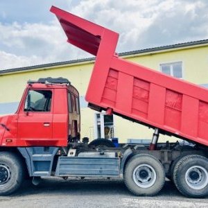 foto 33t/12m3 dumper 6x6 Tatra JAMAL sklápěč