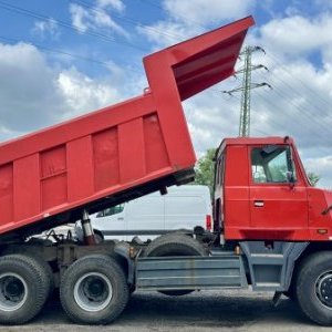 foto 33t/12m3 dumper 6x6 Tatra JAMAL sklápěč