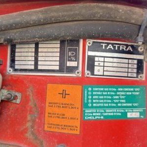 foto 33t/12m3 dumper 6x6 Tatra JAMAL sklápěč
